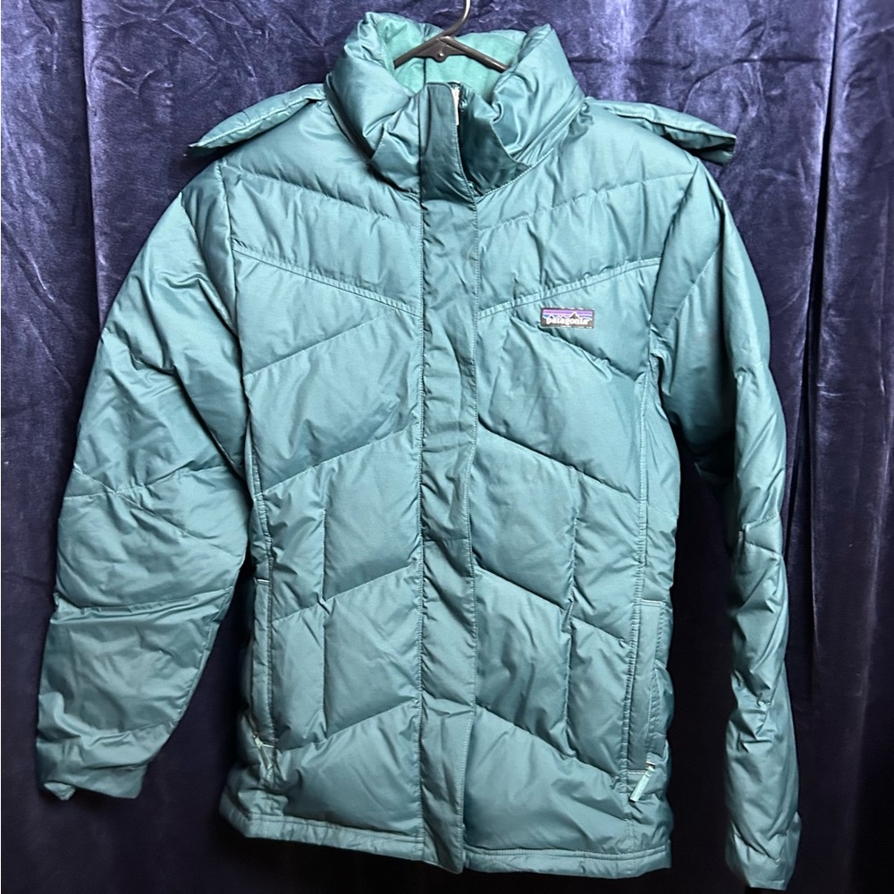 Patagonia Teal Quilted Jacket